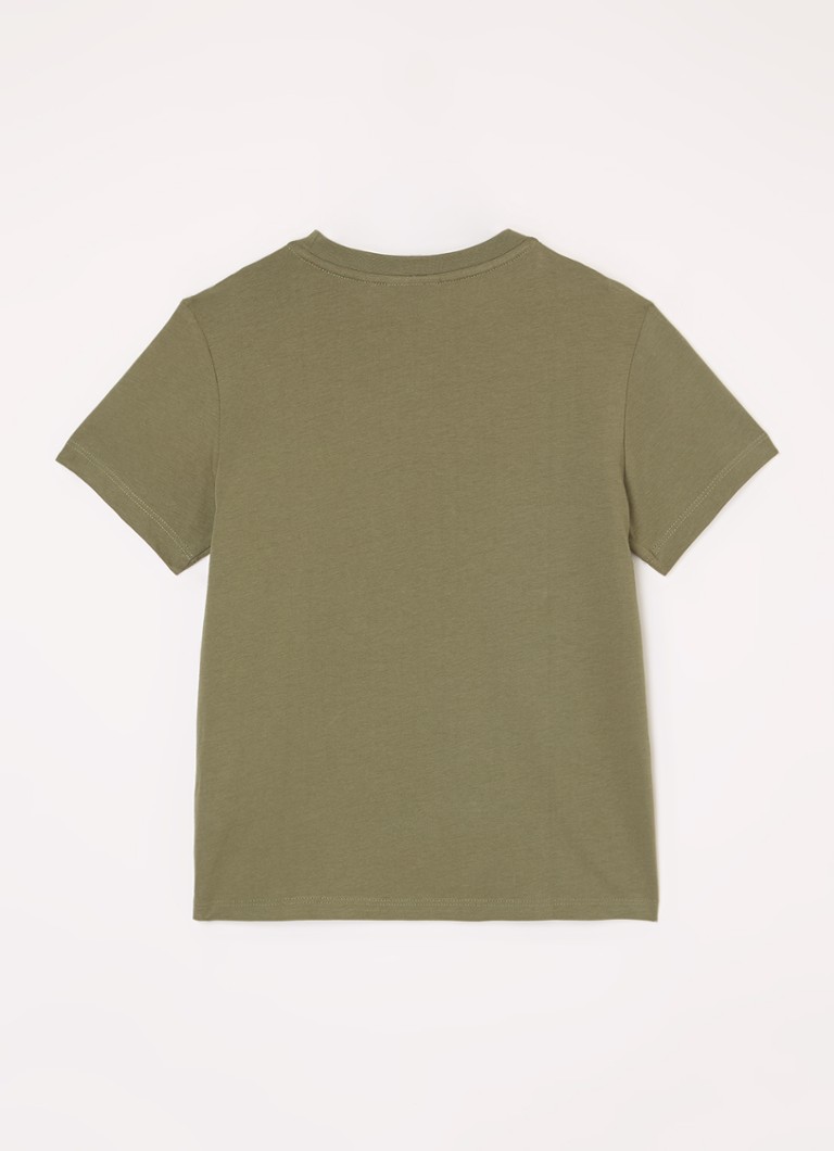 Tricou Lacoste cu logo brodat