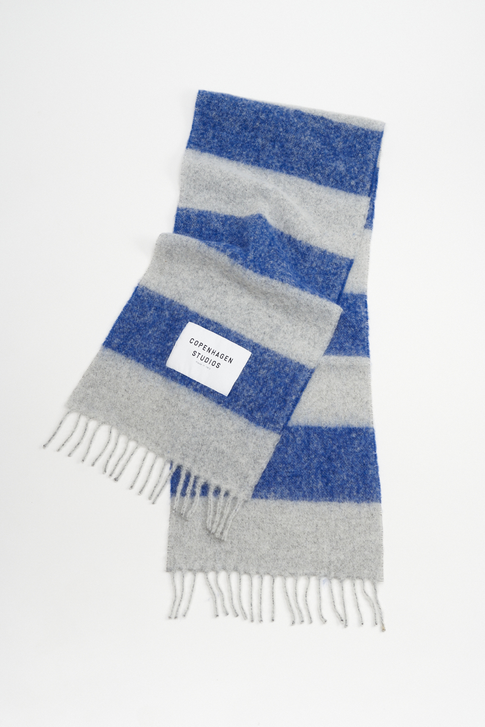 CPH SHAWL 3 wool mix royal blue