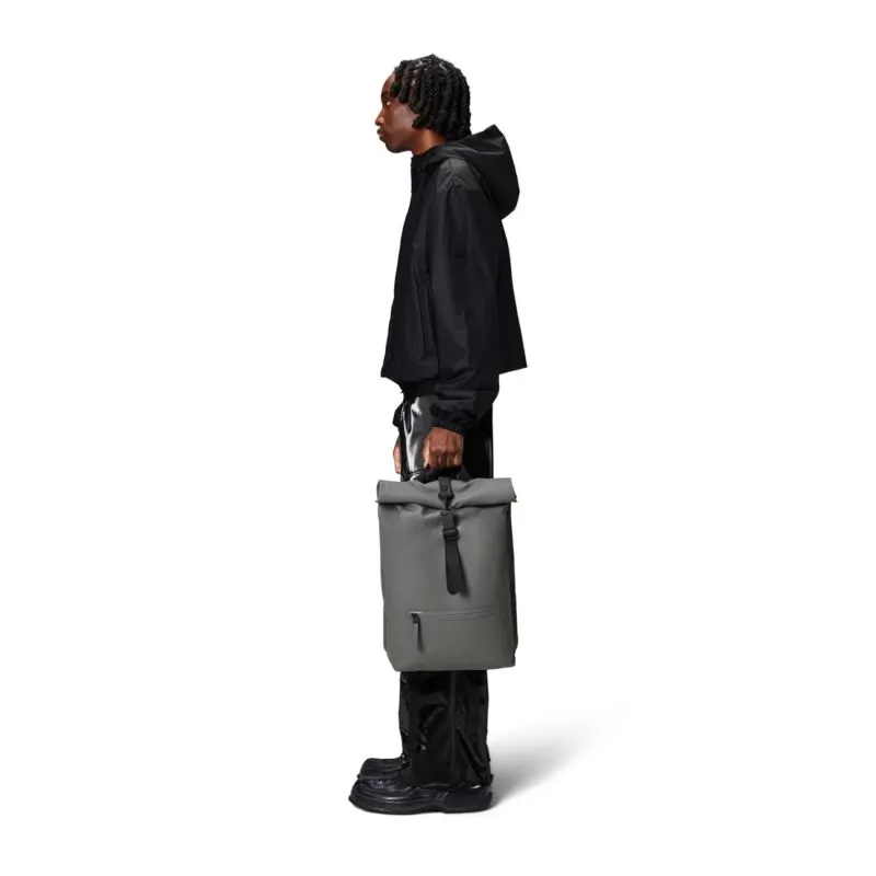 Rains Rolltop Rucksack W3 - Grey