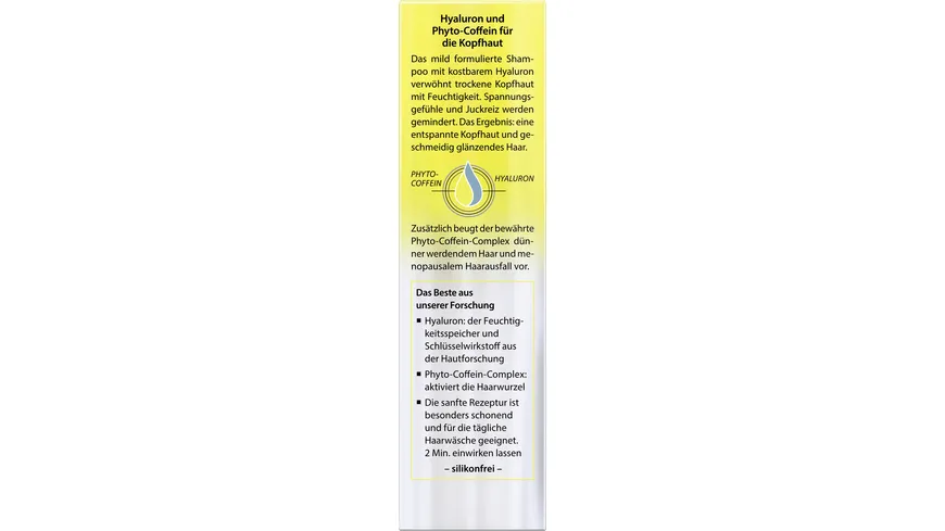 Plantur 39 Hyaluron Shampoo mit Phyto-Coffein 250 ml