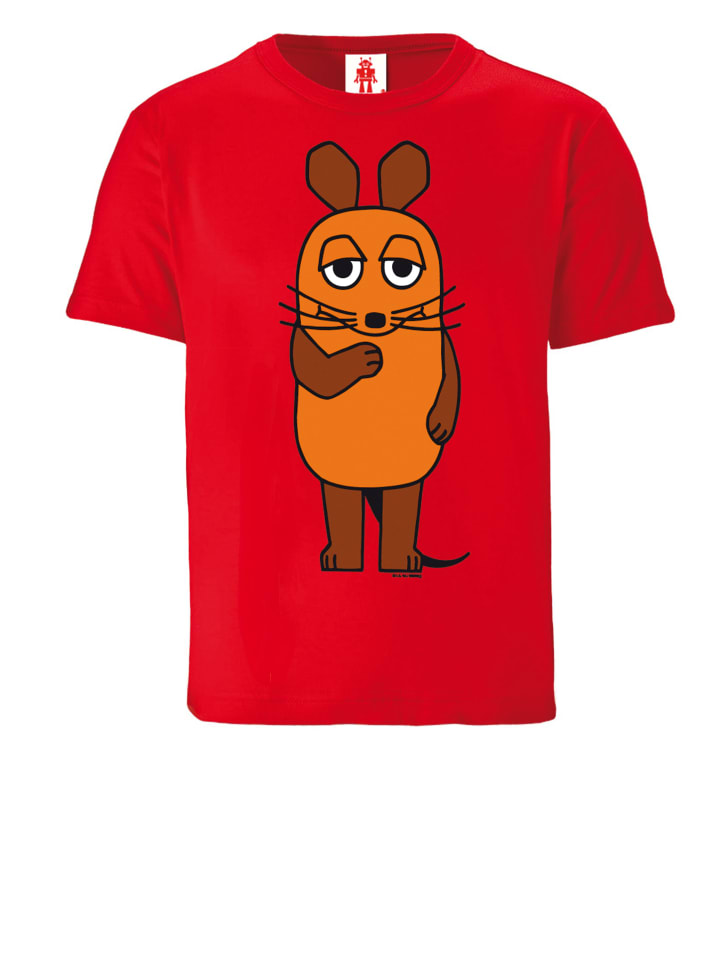 Logoshirt T-Shirt Sendung mit der Maus - Maus in rot günstig kaufen