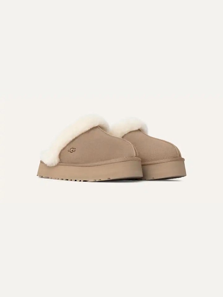 UGG Leder-Hausschuhe 