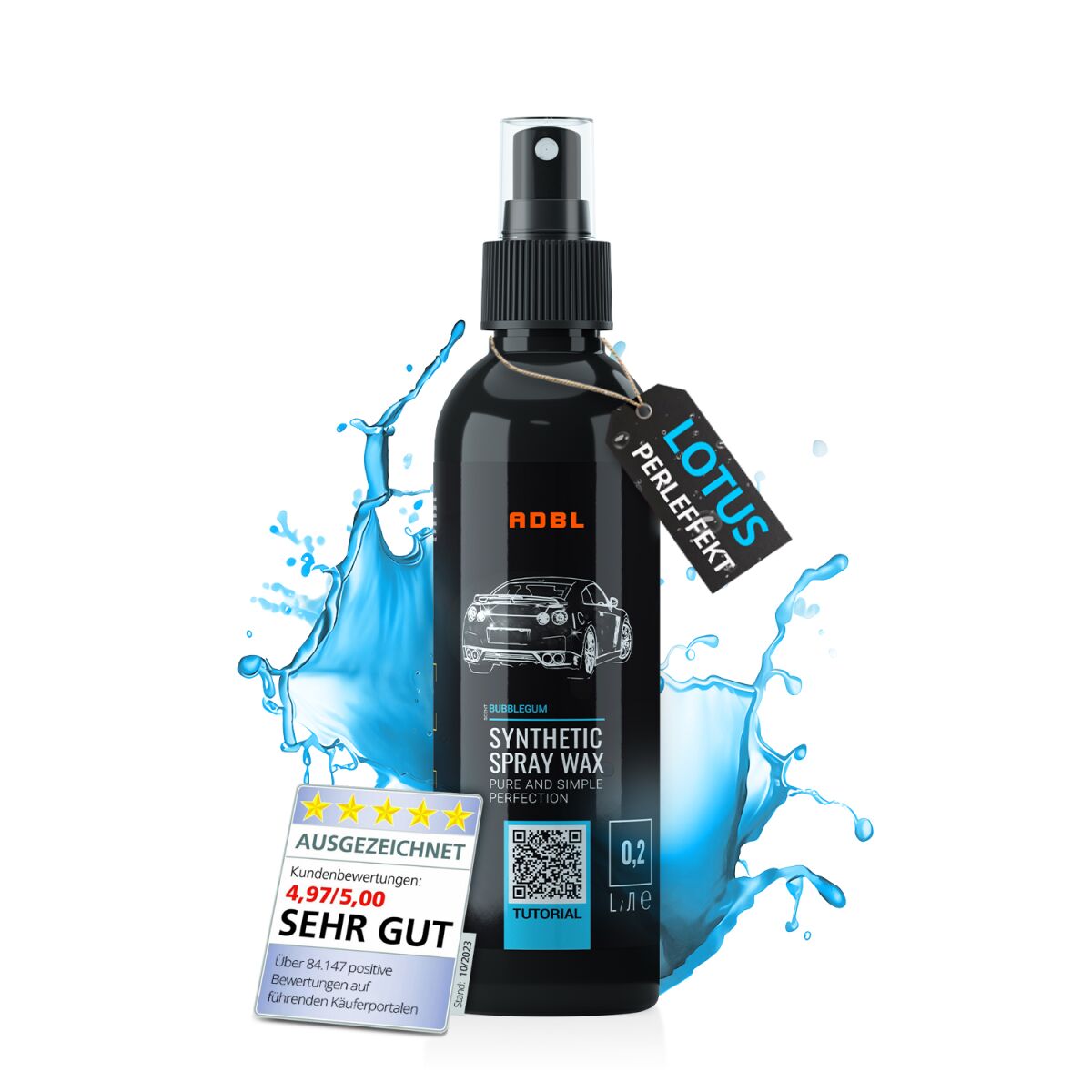 ADBL Synthetic Spray Wax Sprühwachs 200ml