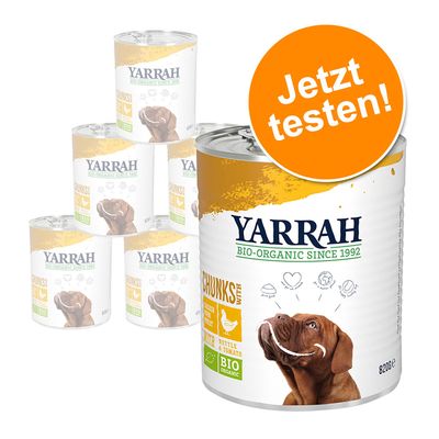 Yarrah Bio Nassfutter Dose 6 x 820 g