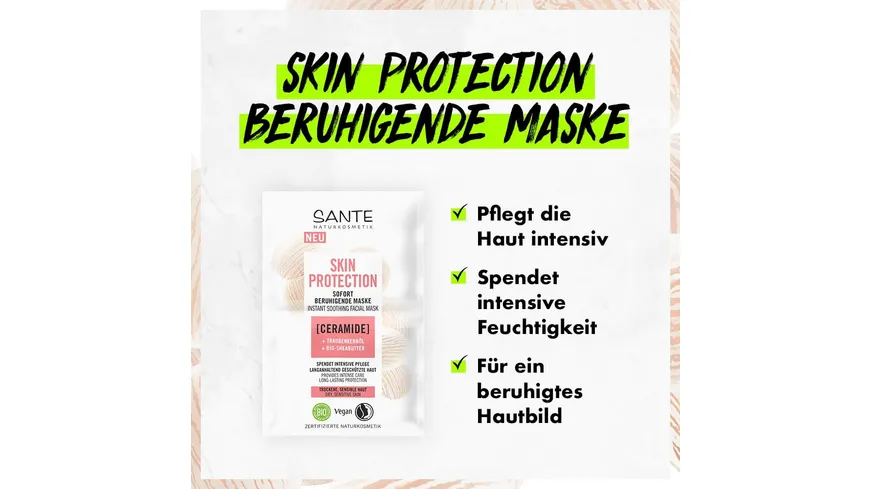SANTE Skin Protection Beruhigende Maske 8 ml