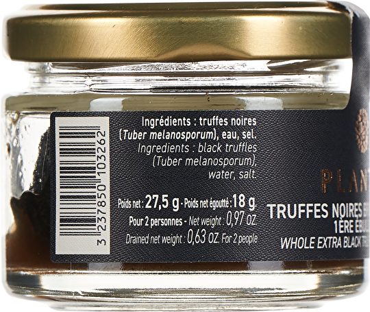 Plantin Schwarze Trüffeln 1ère Ébullition 27,5g