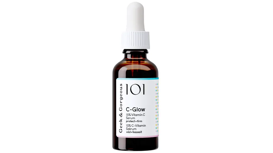 Geek & Gorgeous 101 C-Glow 15% Vitamin C Serum 30 ml