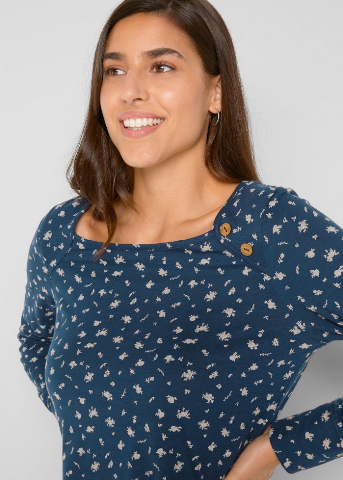 Langarmshirt, bedruckt