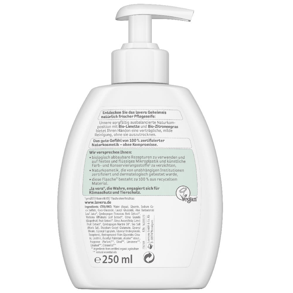 Lavera Frische Pflegeseife 250 ml