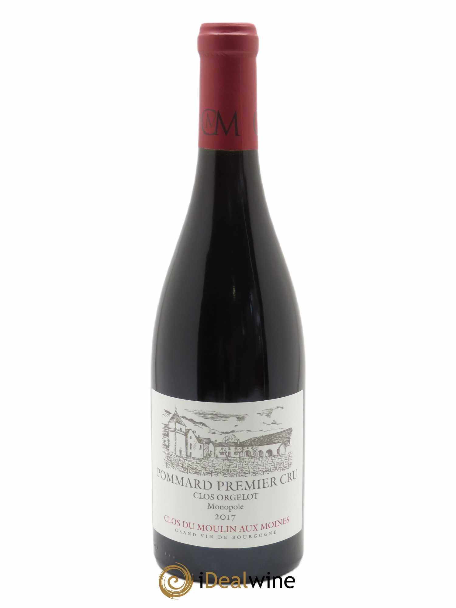 Pommard 1er Cru Clos Orgelot Monopole Clos du Moulin aux Moines  2017 - Lot de 1 Bouteille