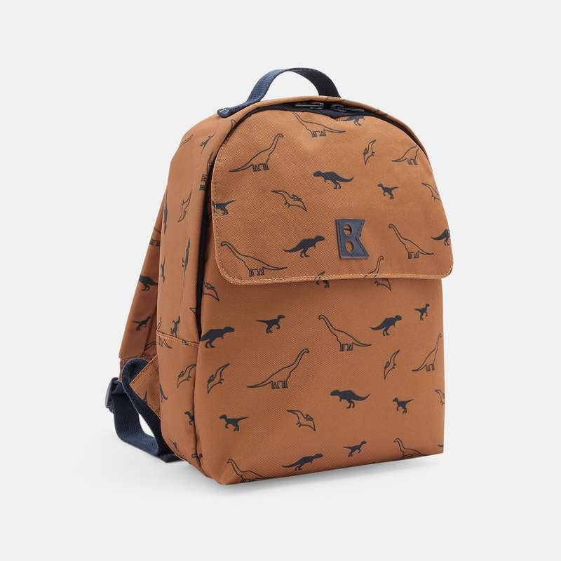 Sac à dos maternelle imprimé orange garçon