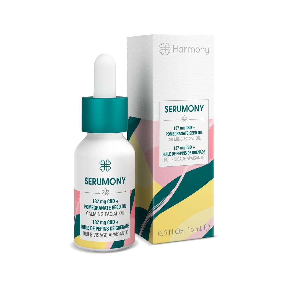takecare SERUMONY Huile pour le visage calmante au CBD Huile visage