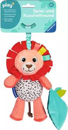 Play+ Rassel-Löwe - Babyspielzeug ab 0 Monaten