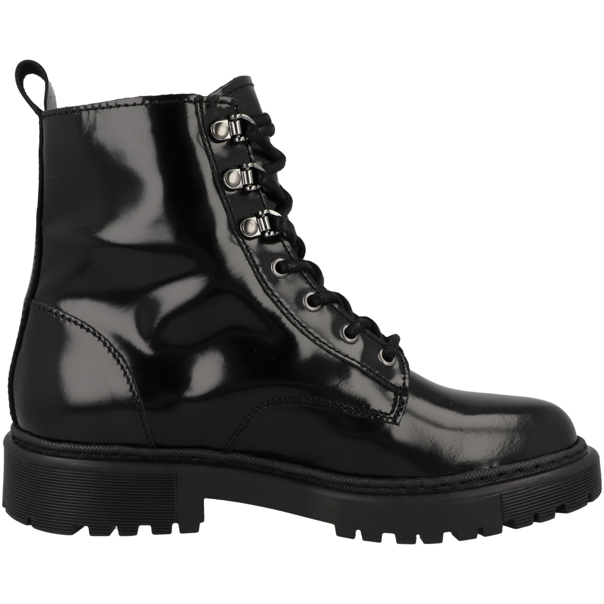 Tommy Hilfiger Tommy Jeans Vegan Lace Up Schnürboots schwarz