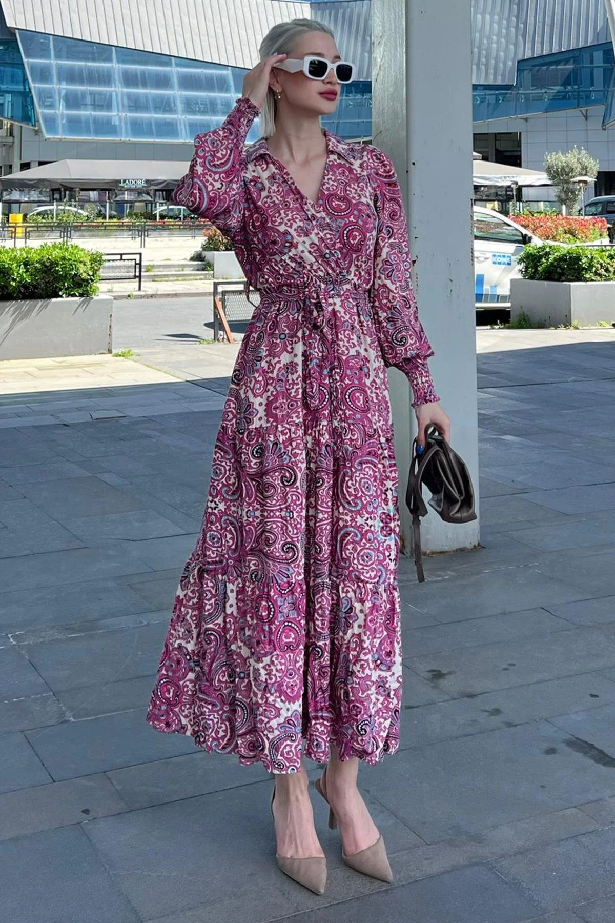 Madmext  Kleid - Rosa - A-Linie