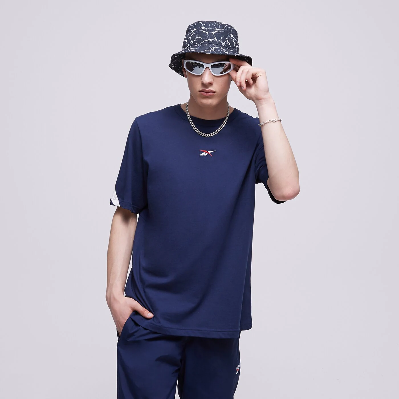 REEBOK T-SHIRT CL BV SS TEE Dunkelblau