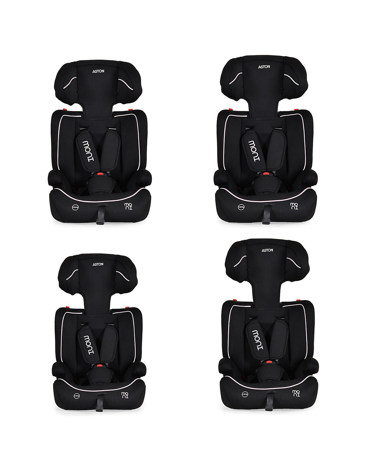 Kindersitz Aston Gruppe 1/2/3 (9-36 kg) Kopfstütze verstellbar Kindersitze