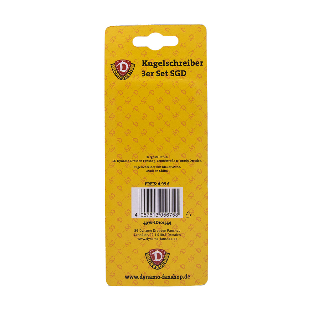 Kugelschreiber SGD (3er Set)
