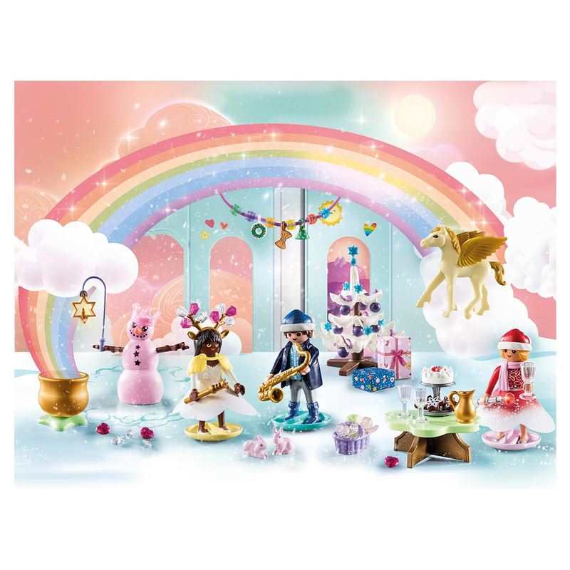 71348 Calendrier de l'avent Arc en ciel Playmobil