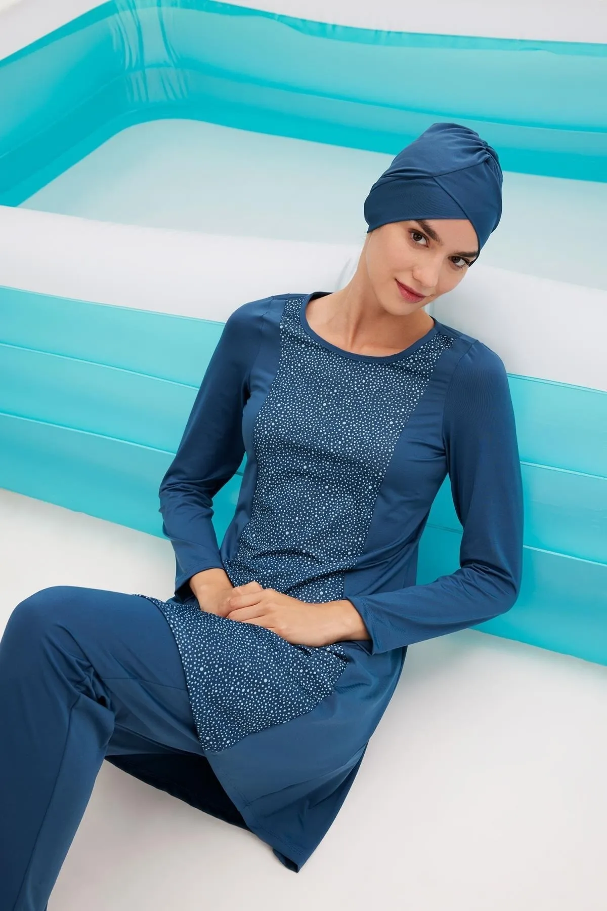 DeFacto  3-teiliger Burkini mit normaler Passform B0870ax23sm