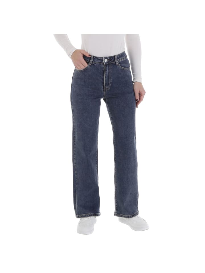 Ital-Design Jeans in Blau günstig kaufen