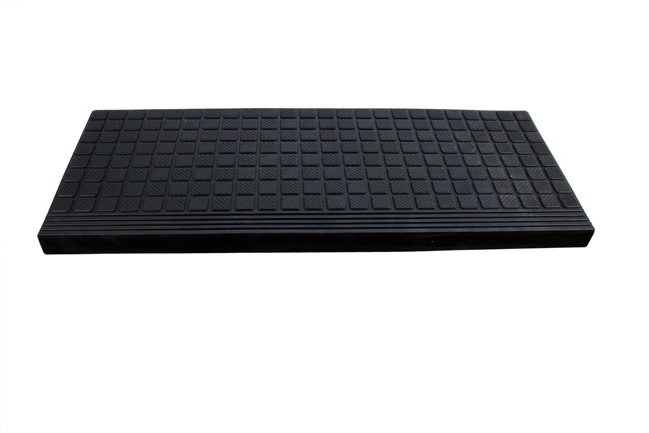 Stufenmatte 5x aus Gummi 65x26cm mit Winkelkante rutschfest Innen Außen, BigDean
