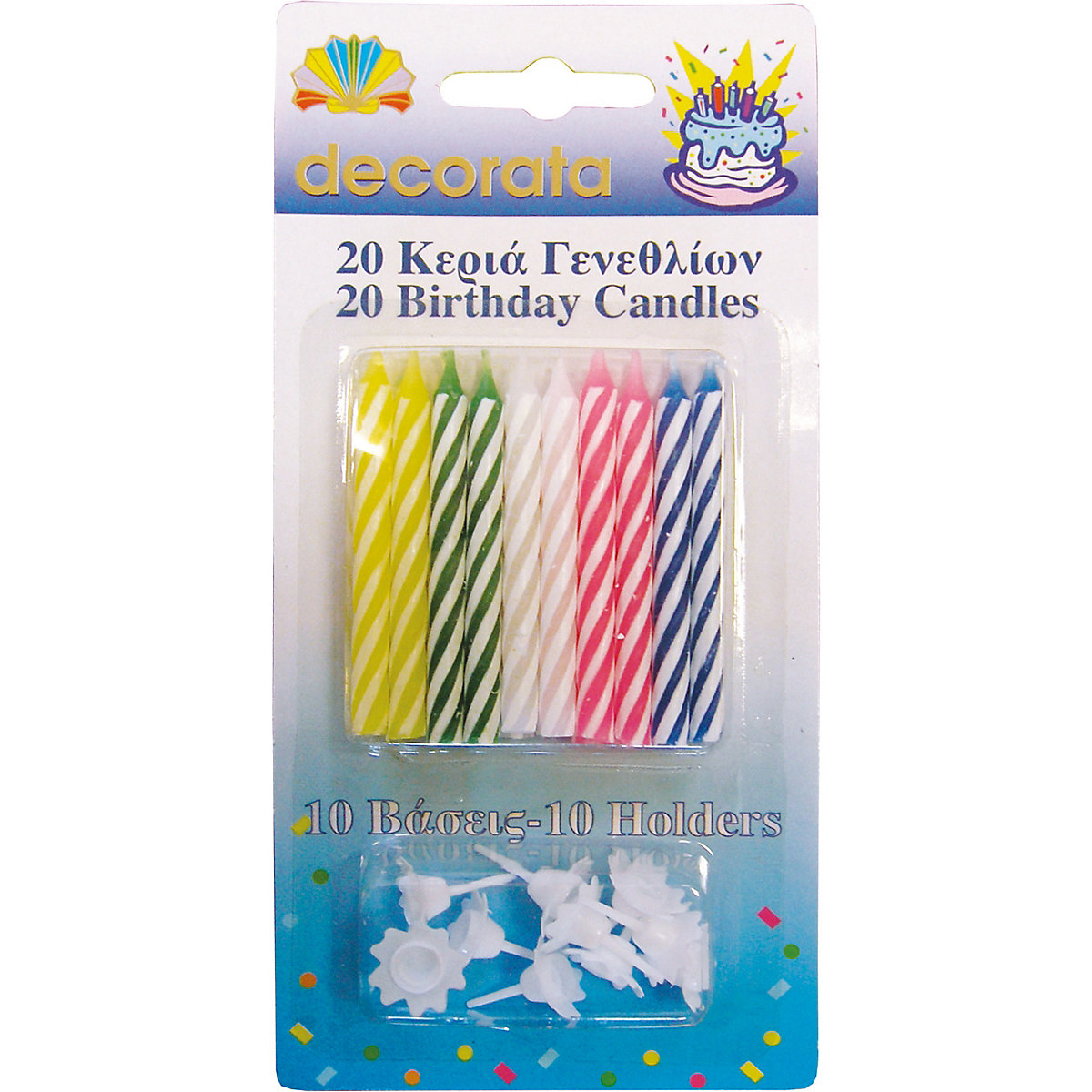Geburtstagskerzen Numeral Birthday Candles
