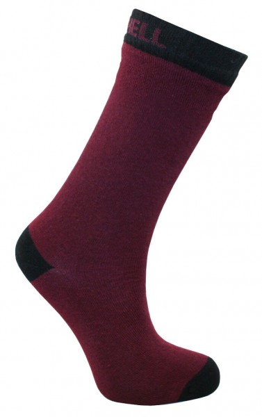 DexShell Kids ~ wasserdichte Socke ~ Ultra Thin Sock ~ burgundy/black