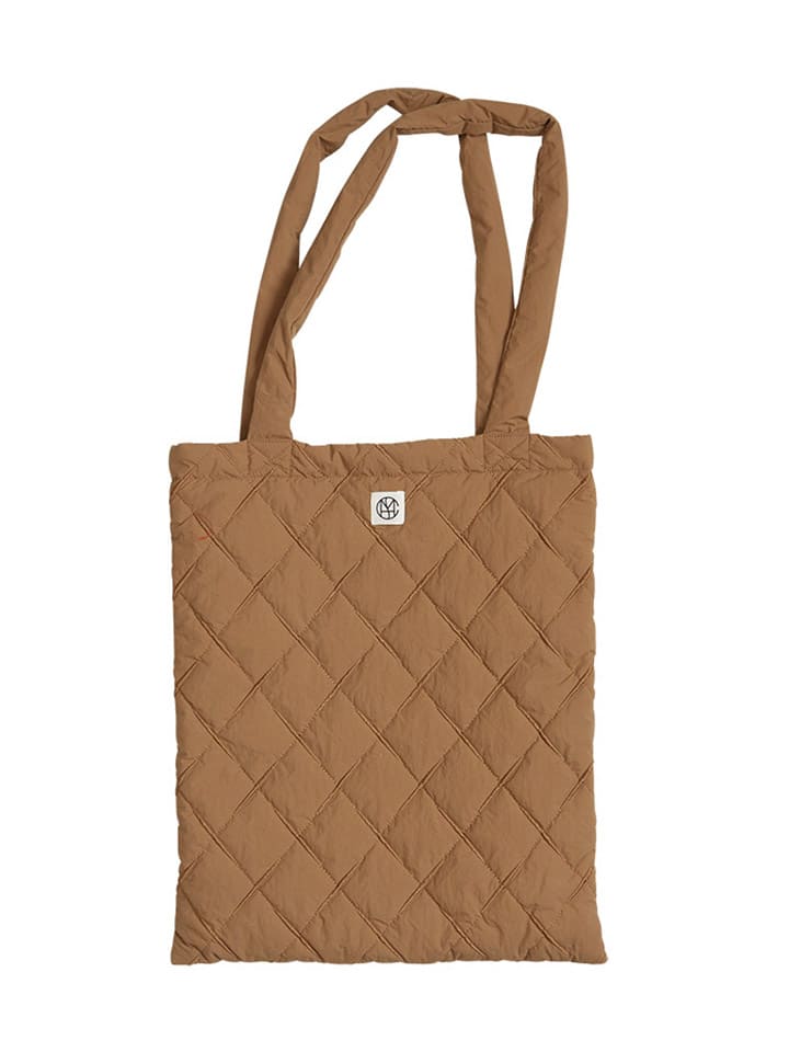 MOSS COPENHAGEN Schultertasche in Hellbraun - (B)40 x (H)48 cm günstig kaufen onesize