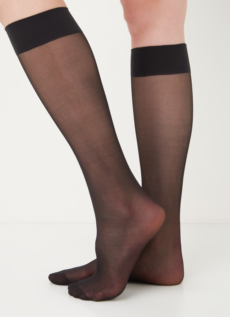 False Matte Deluxe knee socks in 20 denier