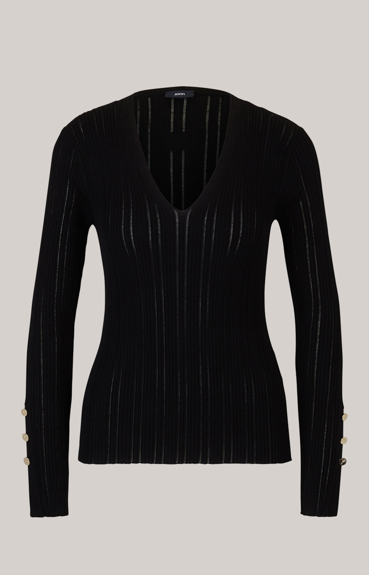 Longsleeve in Schwarz