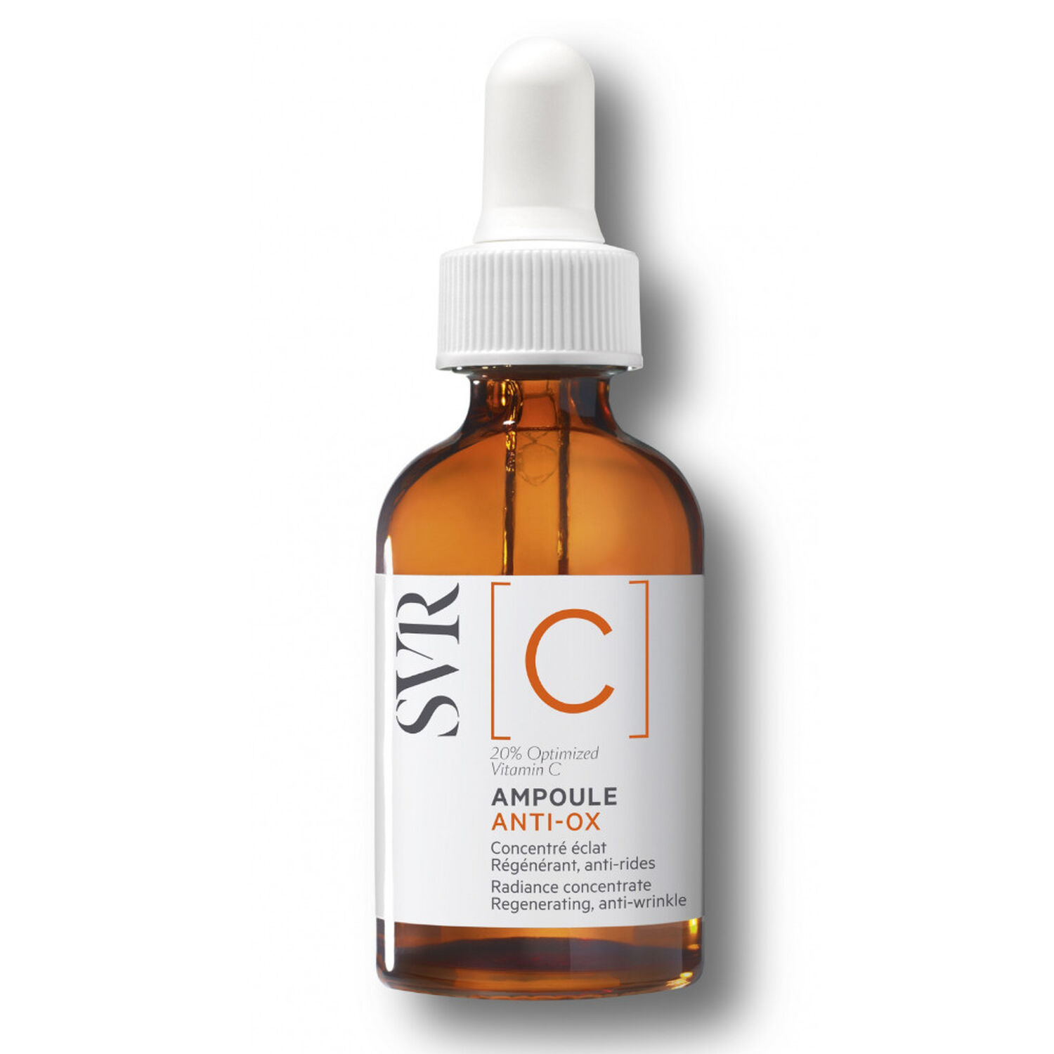 SVR [C] Ampoule Anti-Ox Concentré Eclat - Régénérant, Anti-Rides 30 ml