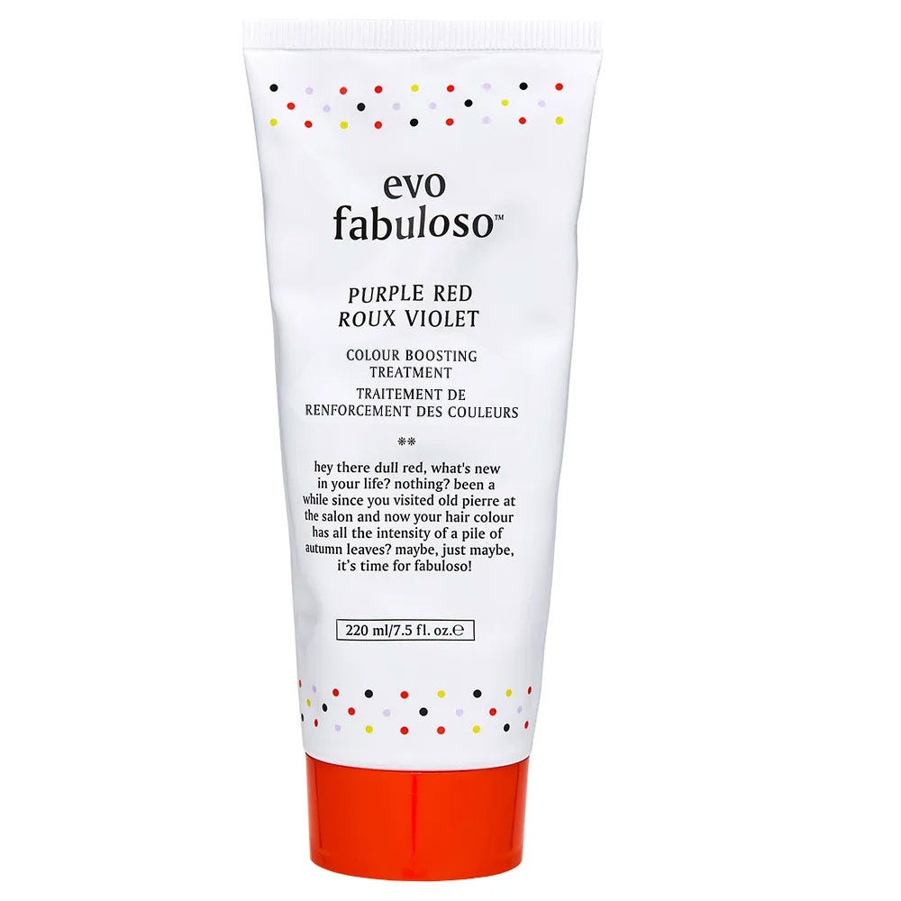 evo Fabuloso Purple Red Colour Boosting Treatment 220 ml