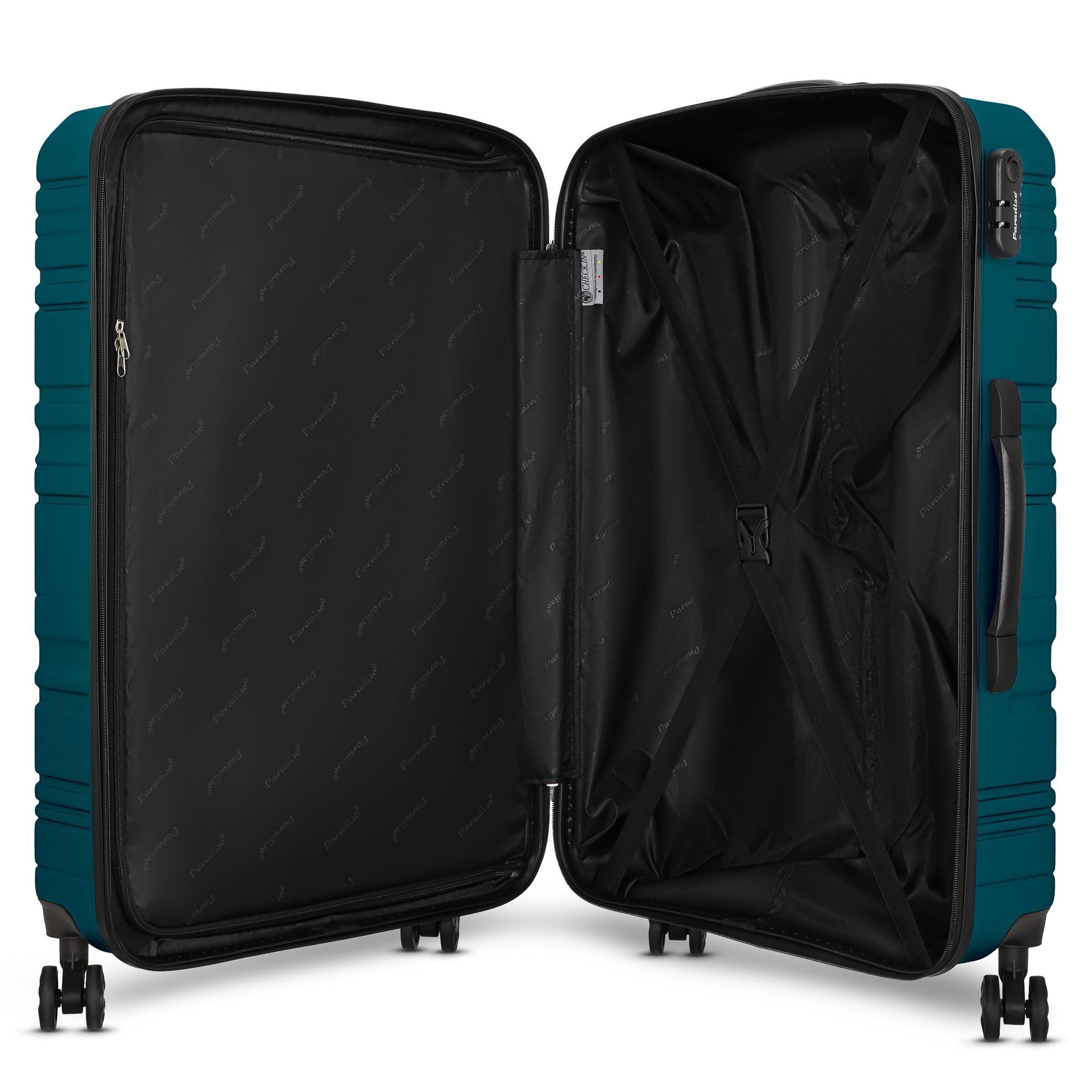 CHECK.IN® Hartschalen-Trolley Paradise, 4 Rollen, ABS