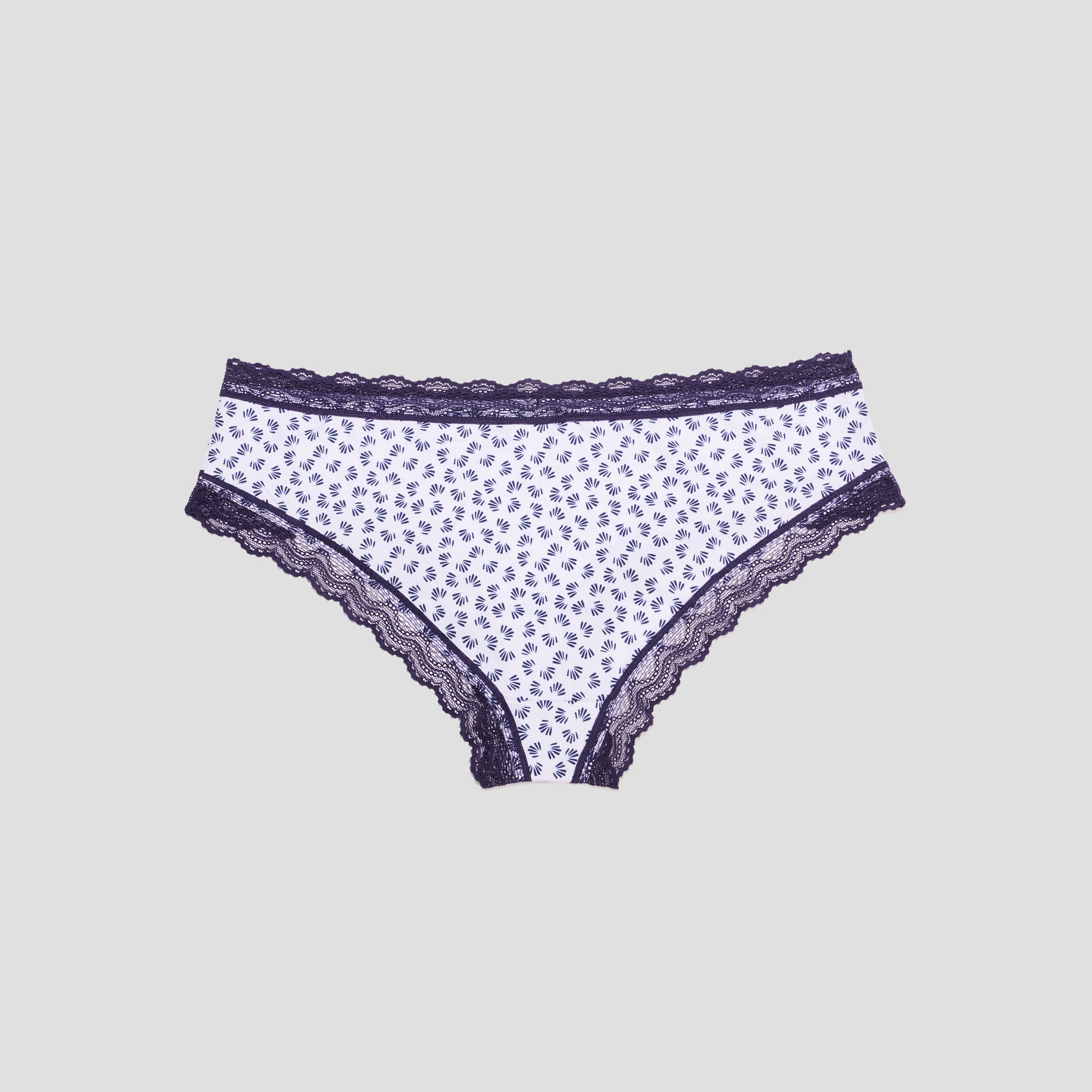 Lot 2 shortys microfibre blanc femme | La Halle