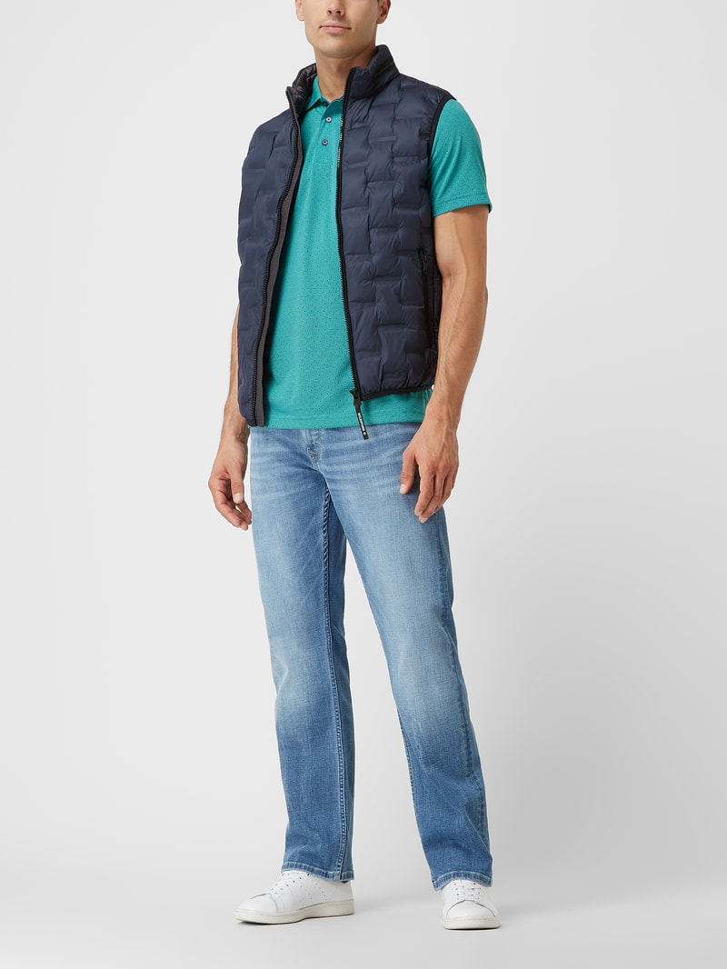 Steppweste mit Wattierung Modell 'Malcolm' in marineblau