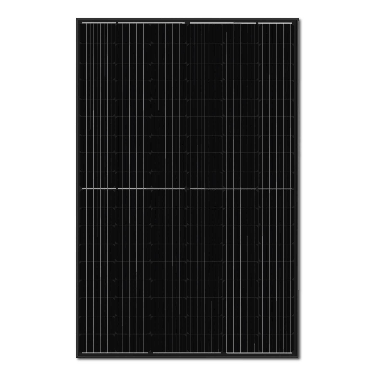 EPP.Solar Solarmodul Sunpro 400 Watt Photovoltaik Hieff monokristalline Schwarz Solarmodul, Schwarz (Solarpanel), Wasserdichtigkeitsklasse IP68