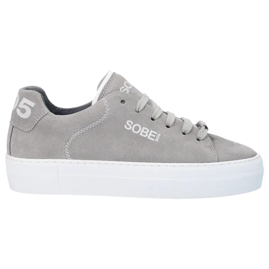 305 SOBE - Sneaker low MIAMI Veloursleder - grau