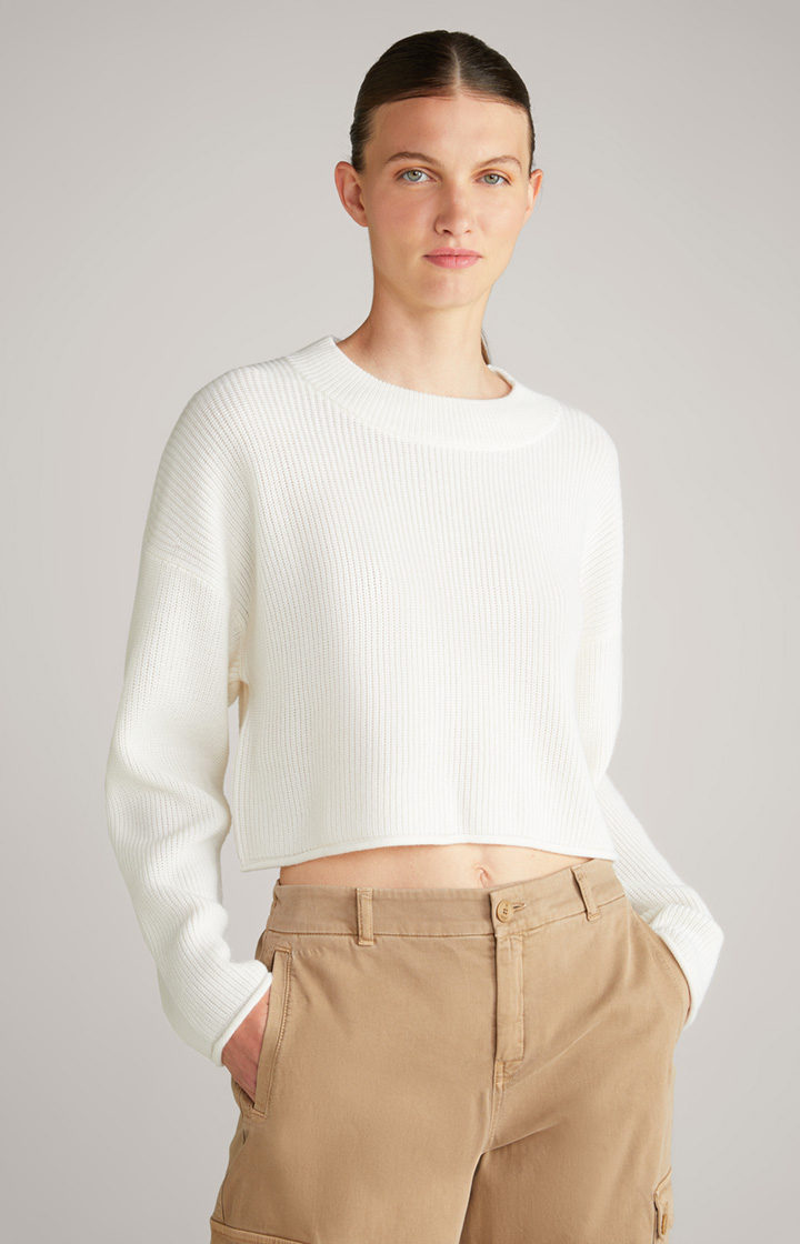 Strickpullover in Creme