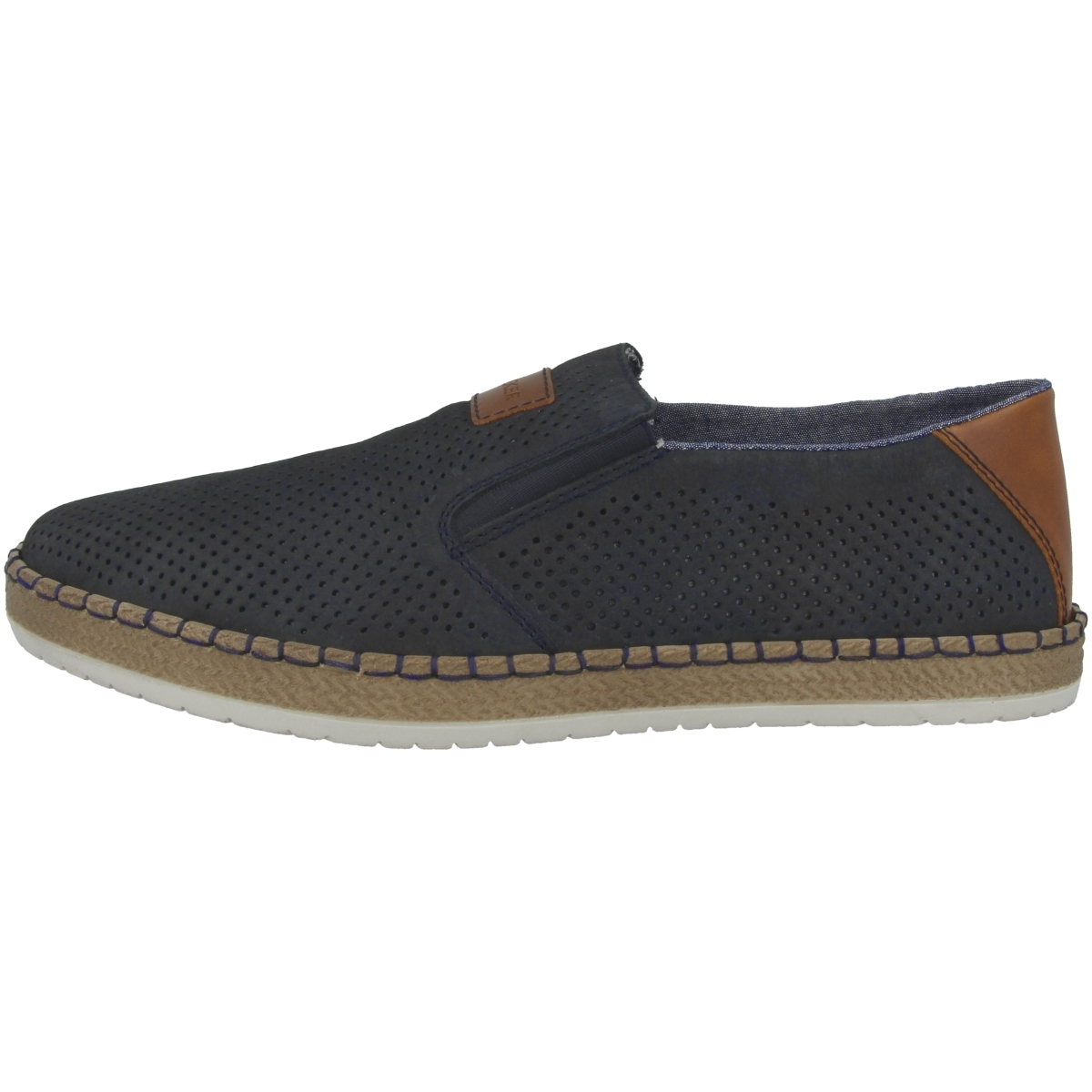 Rieker Salem-Ambor Slipper blau