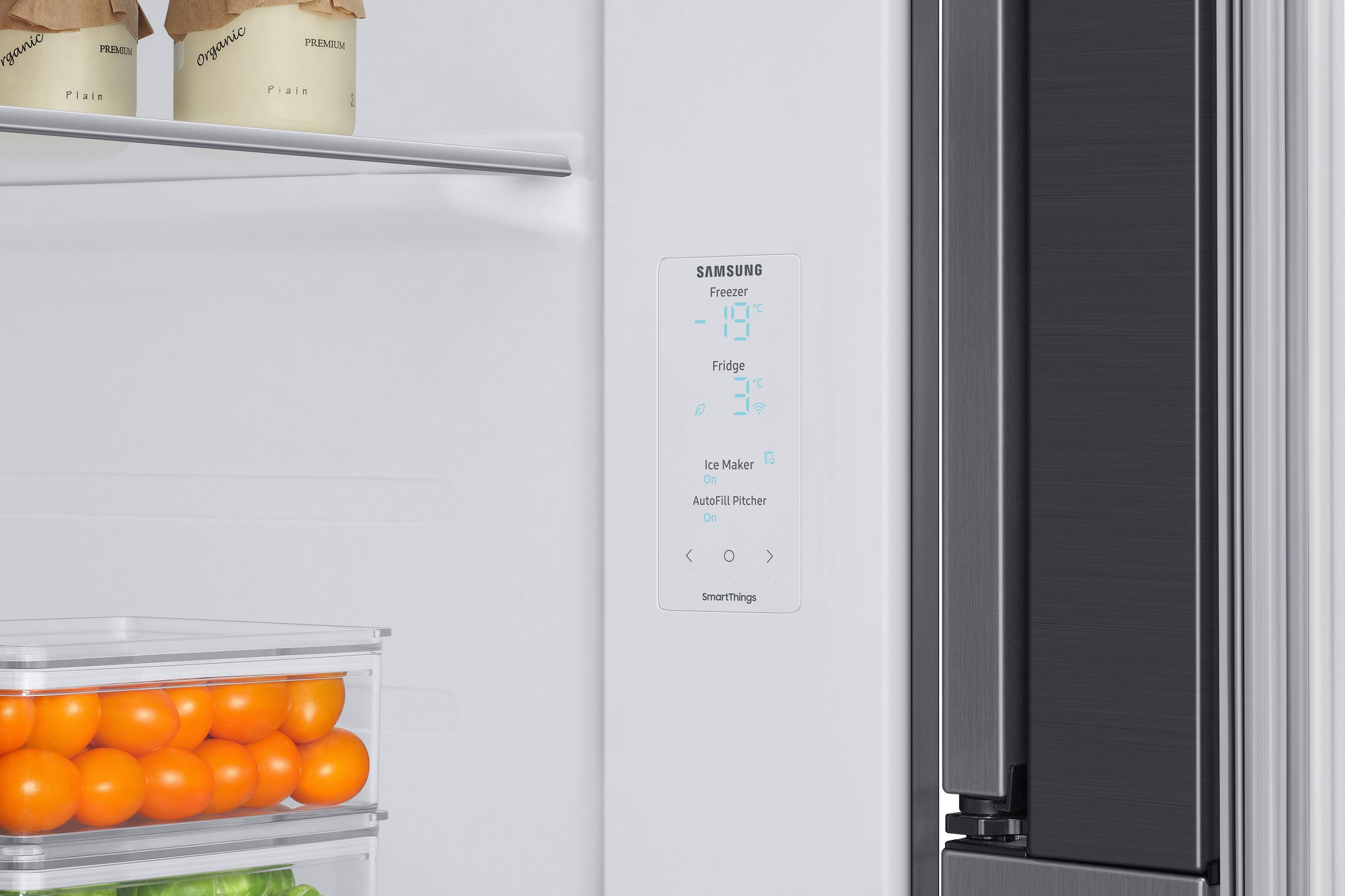 Samsung Side-by-Side RS8000 RH6ACG805DS9, 178 cm hoch, 91,2 cm breit