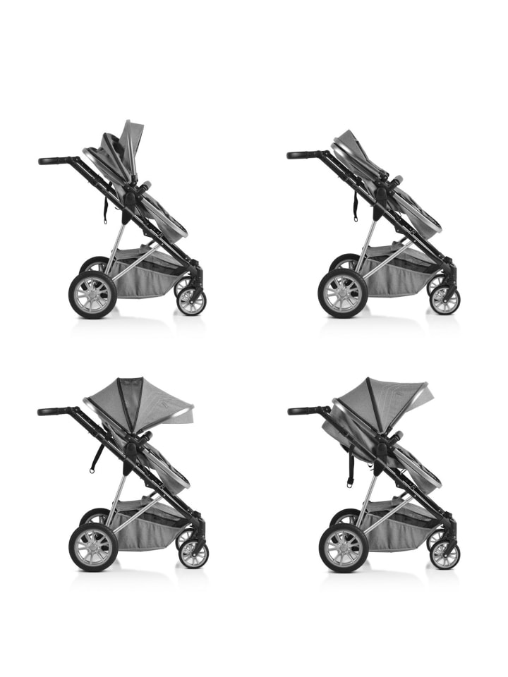 Moni Kinderwagen Midas 2 in 1 in schwarz günstig kaufen onesize