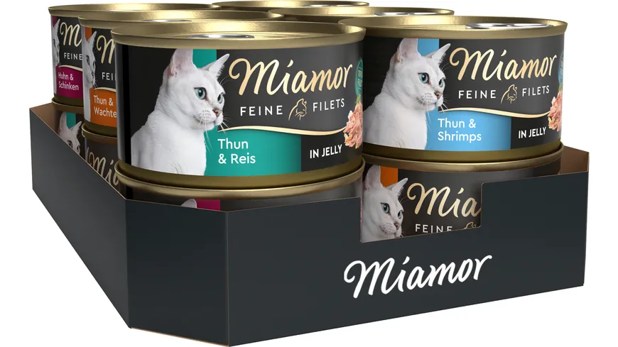 Miamor Katzennassfutter Feine Filets Multipack 12x100g 1.2 kg