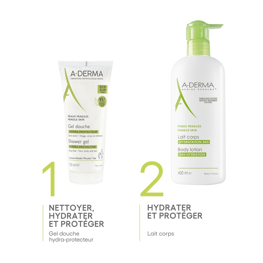 A-Derma A-Derma - Les Indispensables - Gel douch e hydratant-protecteur 500ml Gel douche