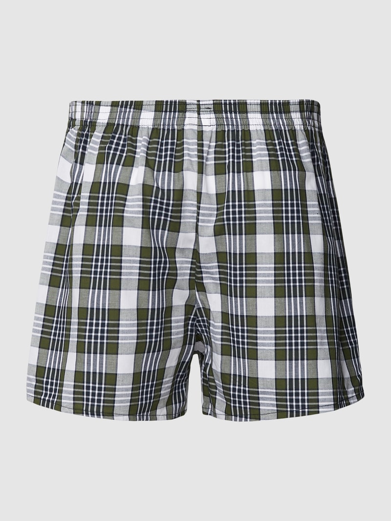 Boxershorts im 2er-Pack Modell 'DAKOTA' in dunkelgrün