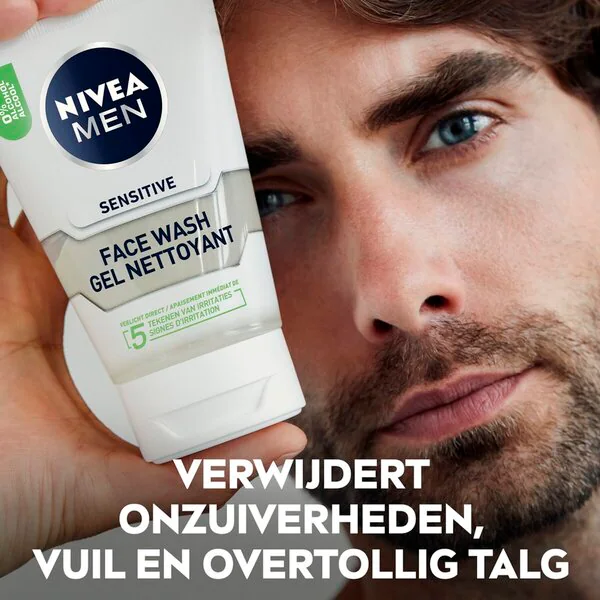 NIVEA Men Sensitive Face Wash 100ml