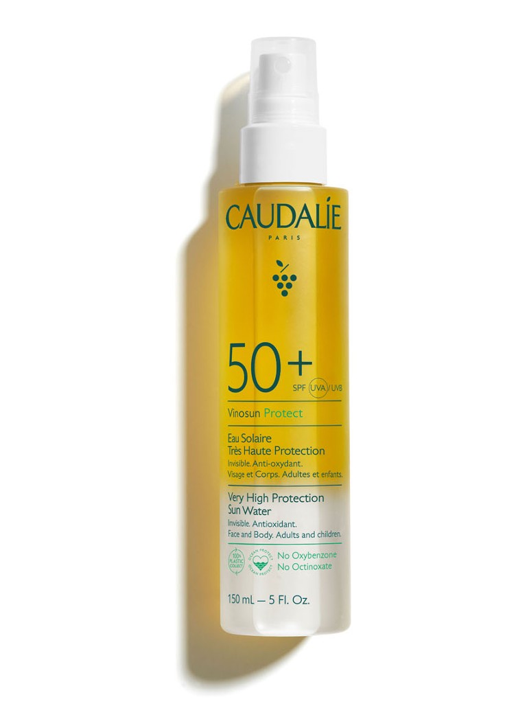 Caudalie Vinosun Protect voda za sunčanje s vrlo visokom zaštitom SPF50+ - zonneolie