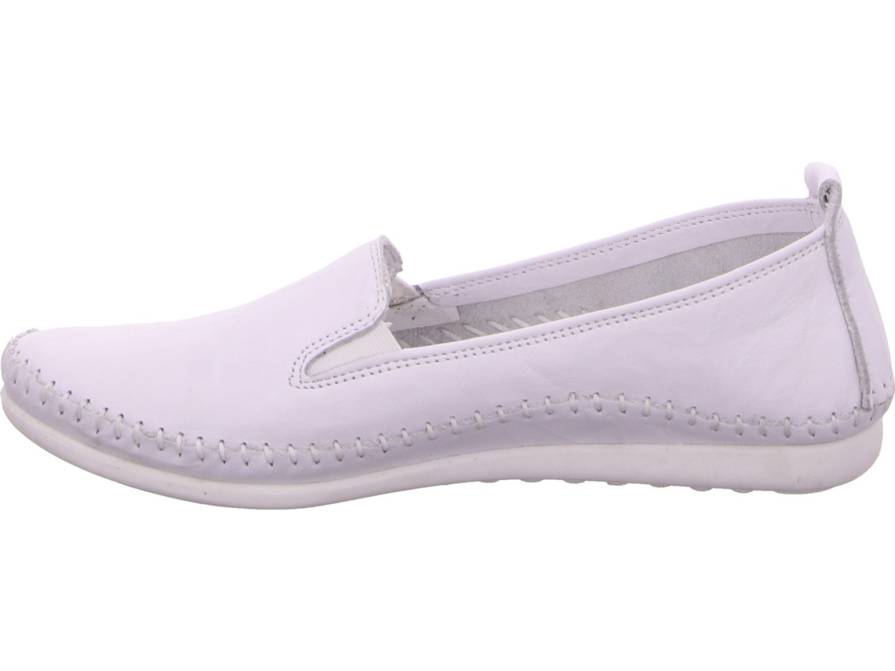 DIVERSE Sportliche Slipper weiss