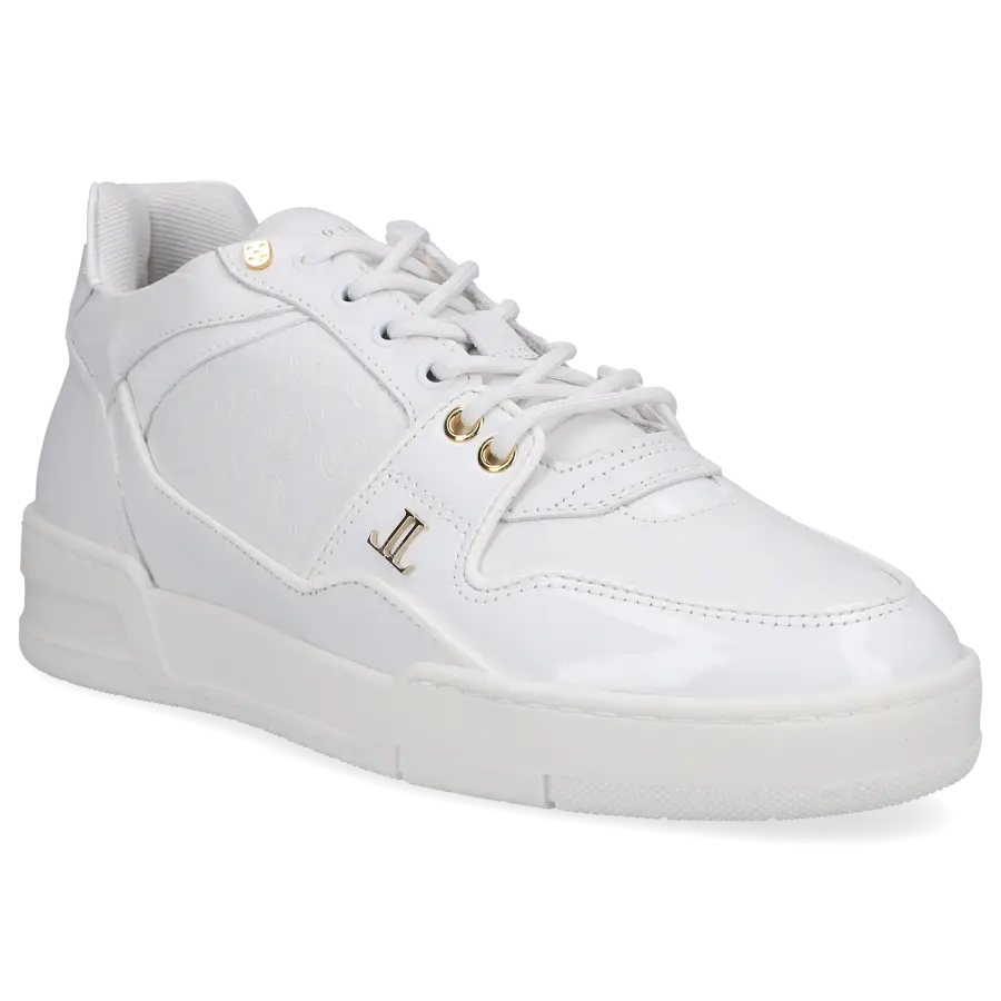 Leandro Lopes - Sneaker low JORDY V Kalbsleder - weiß