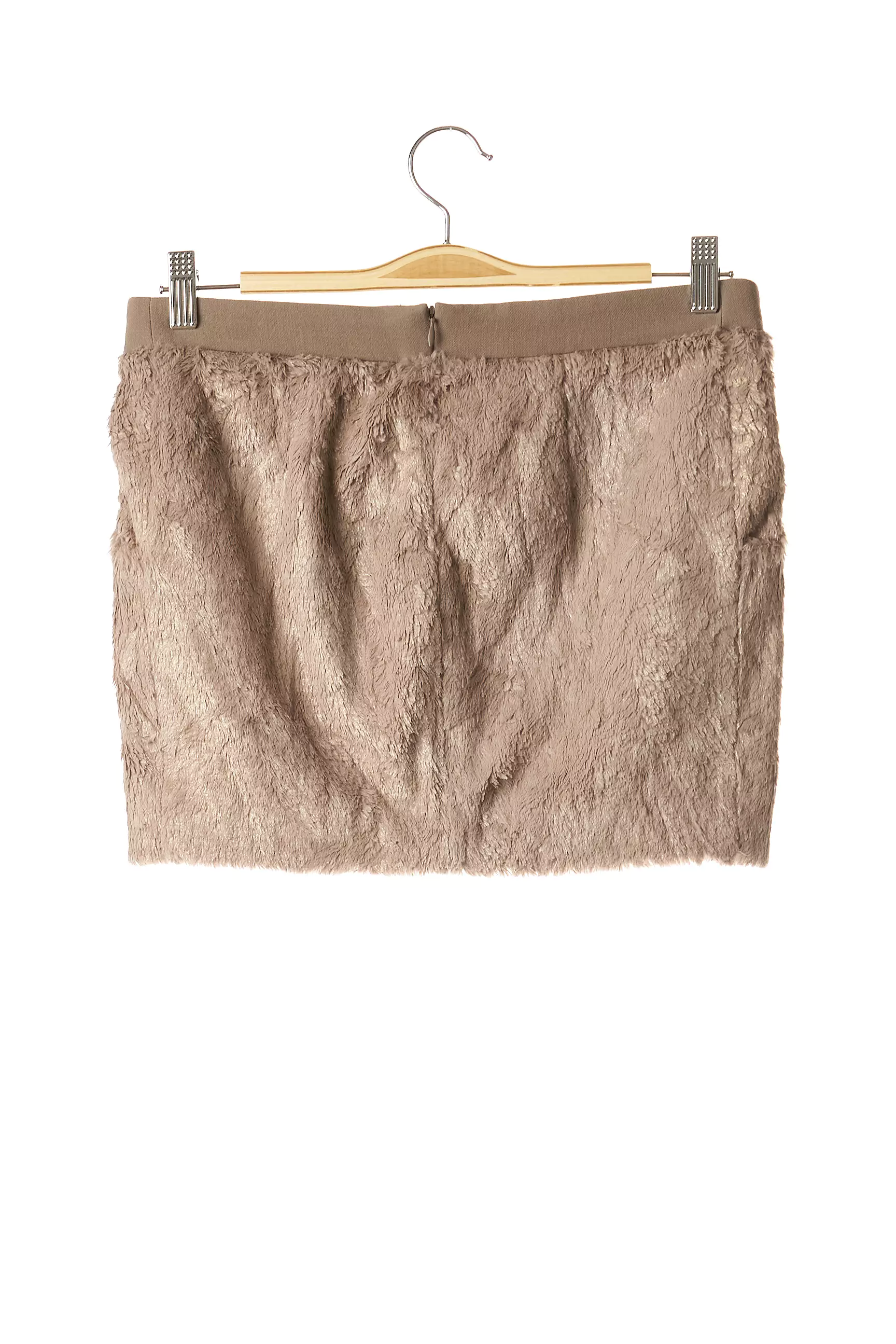 Ba Sh Mini Jupe Femme couleur beige